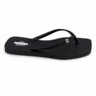 Chinelo Feminino de dedo emborrachado bico Quadrado Ramarim 255