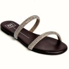 Chinelo Feminino de Dedo Tiras Stress Conforto Moleca 5557.100.30585 -