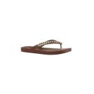 Chinelo Feminino Dedo Zaxy Hype Marrom