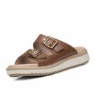 Chinelo Feminino em Couro Conforto Moda Pegada