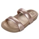 Chinelo Feminino Fácil Calce Flatform Metalizado Bestie Zaxy Chinelo Feminino Fácil Calce Flatform Metalizado Bestie Zaxy