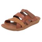 Chinelo Feminino Flat Couro New Face New Mix 39501