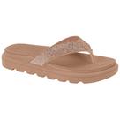 Chinelo Feminino Flatform Puffer Nude Vizzano 6459.127 Chinelo Feminino Flatform Puffer Nude Vizzano 6459.127