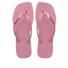 Chinelo Feminino Havaianas Glitter Slim Square Rosa Chinelo Feminino Havaianas Glitter Slim Square Rosa