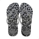 Chinelo Feminino Havaianas Slim Animals Cinza