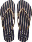 Chinelo Feminino Havaianas Slim Nautical Tira Fina Cor:MarinhoTamanho:37/38