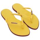 Chinelo Feminino Havaianas Slim Point - Amarelo