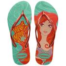 Chinelo feminino havaianas slim princesas 7009802