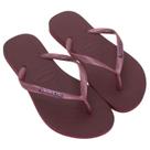 Chinelo Feminino Havaianas Slim Square Logo Metallic - Vermelho