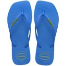 Chinelo feminino havaianas slim square logo pop up