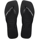Chinelo Feminino Havaianas Slim Square Metallic Preto - 4148