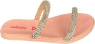 Chinelo Feminino Infantil Menina Molekinha Strass Original
