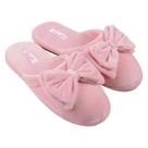 Chinelo Feminino Inverno em Plush JT Com Laço Quentinho e Confortável Vairelli