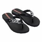 Chinelo Feminino Ipanema Metal Glam Preto/ Rosa