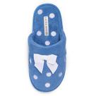 Chinelo feminino Laura Ashley bordado em pontos Pale Seaspray XL Chinelo feminino Laura Ashley bordado em pontos Pale Seaspray XL