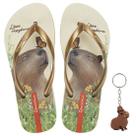 Chinelo Feminino Leve Estampa Chaveiro Animais Praia Ipanema Chinelo Feminino Leve Estampa Chaveiro Animais Praia Ipanema