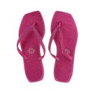 Chinelo Feminino Mezzo Punto Gliter Rosa Pink - 216