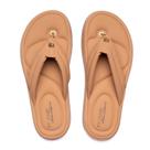 Chinelo Feminino Modare Tiras Ultrasoft Nobuck Nude