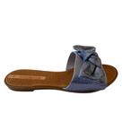 Chinelo Feminino Moleca 5297.563 Camurca Jeans Chinelo Feminino Moleca 5297.563 Camurca Jeans