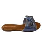 Chinelo Feminino Moleca 5297.563 Camurca Jeans Chinelo Feminino Moleca 5297.563 Camurca Jeans