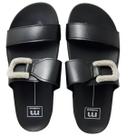 Chinelo Feminino Moleca 5436.433 com Fivela e Sense Flex
