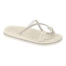 Chinelo Feminino Moleca Rasteira Slide Strass Original Nova