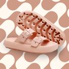 Chinelo Feminino Nuvem Macio Slide Duas Tiras 34 a 39