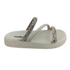 Chinelo Feminino Papete Moleca 5469.121 Boreal/Off White Chinelo Feminino Papete Moleca 5469.121 Boreal/Off White