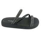 Chinelo Feminino Papete Moleca 5469.121 Preto/Cristal