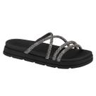 Chinelo Feminino Papete Moleca Tiras Strass Brilho 5490.112 Chinelo Feminino Papete Moleca Tiras Strass Brilho 5490.112