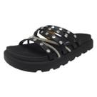 Chinelo Feminino Papete Pins Strass Conforto Estilo Vizzano Chinelo Feminino Papete Pins Strass Conforto Estilo Vizzano