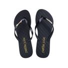 Chinelo Feminino Petite Jolie J-Lastic Preto - PJ6092