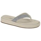 Chinelo Feminino Plataforma de Dedo Stress Brilhos Vizzano 6506.101.27030