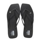 Chinelo Feminino Ramarim Bico Quadrado Preto