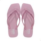 Chinelo Feminino Ramarim Bico Quadrado Solarize com Glitter Rosa