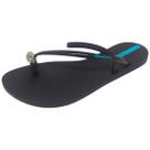 Chinelo Feminino Rasteira Aplicação Metálica Ring Ipanema