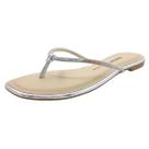 Chinelo Feminino Rasteiro Tiras em Strass Brilhante Dakota Chinelo Feminino Rasteiro Tiras em Strass Brilhante Dakota