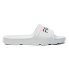 Chinelo Feminino Sleek Slide Branco Marinho Vermelho Fila F02SD00011-156