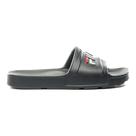 Chinelo Feminino Sleek Slide Preto Branco Vermelho Fila F02SD00011-397