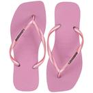 Chinelo feminino slim square logo metallic havaianas - 4148257