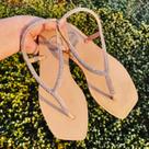 Chinelo Feminino Strass Conforto Quadrado Leve Estilo Art Griffe Moda