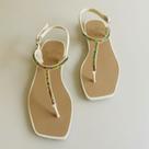 Chinelo Feminino Strass Conforto Quadrado Leve Estilo Art Griffe Moda