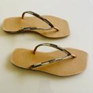 Chinelo Feminino Strass Conforto Quadrado Leve Estilo Art Griffe Moda
