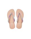 Chinelo Feminino Strass Delicado Conforto Bico Redondo Casual Art Griffe