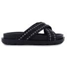 Chinelo Feminino Sttern Jet Strass Preto - 410-4