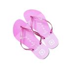 Chinelo Feminino Tira Rosa e Dourado TXC Lançamento