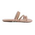 Chinelo Feminino Via Telli Rasteirinha Marrom - 2159