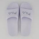 Chinelo Fila Drifter Sleek Slide Branco e Cinza