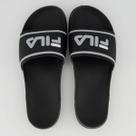 Chinelo Fila Drifter Stripes Logo II Preto e Cinza