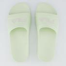 Chinelo Fila Sleek Slide Feminino Verde e Branco